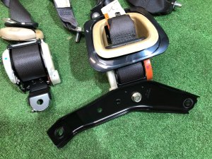 Cintos de segurança traseiros SUBARU LEGACY OEM 64660AJ120VH, 64680AJ130VH, 64660AJ130VH BR9 BRG BRM 2011 White Pearl 37J