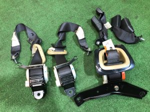 Cintos de segurança traseiros SUBARU LEGACY OEM 64660AJ120VH, 64680AJ130VH, 64660AJ130VH BR9 BRG BRM 2011 White Pearl 37J