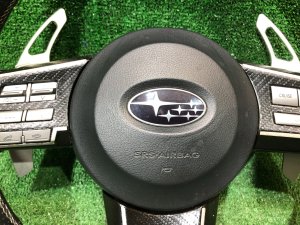 Steering wheel DAMD SUBARU LEGACY OEM 34312AJ010VH BR9 BRG BRM 2011 White Pearl 37J