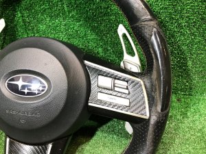 Steering wheel DAMD SUBARU LEGACY OEM 34312AJ010VH BR9 BRG BRM 2011 White Pearl 37J