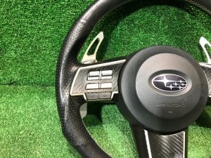 Steering wheel DAMD SUBARU LEGACY OEM 34312AJ010VH BR9 BRG BRM 2011 White Pearl 37J