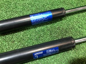 行李厢盖支撑杆 SUBARU EXIGA OEM 63269YC000, 63269YC010 YA5 2009 Black D4S