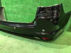 Rear bumper SUBARU EXIGA OEM 57703YC010V2, 57704YC010 YA5 2009 Black D4S