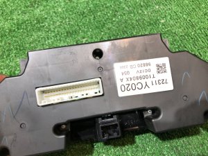 Climate control unit SUBARU EXIGA OEM 72311YC020 YA5 2009 EJ205 AT