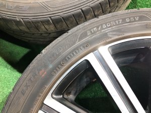 Wheel rims Bridgestone Sicurezza R17 7J 53ET SUBARU EXIGA OEM 12345678 YA5 2009
