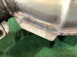 Catalytic converter RCYA1 SK SUBARU EXIGA OEM 44612AA550, 44611AA370 YA5 2009 EJ205 AT