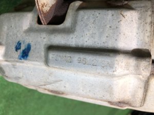 Catalytic converter RCYA1 SK SUBARU EXIGA OEM 44612AA550, 44611AA370 YA5 2009 EJ205 AT