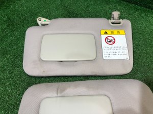 Sun visors SUBARU EXIGA OEM 92011YC020ME, 92011YC030ME YA5 2009 Black D4S