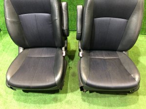 Seat set передние SUBARU EXIGA OEM 64010YC300AS, 64010YC210AS YA5 GRB GVB 2009 Black D4S