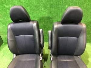 Seat set передние SUBARU EXIGA OEM 64010YC300AS, 64010YC210AS YA5 GRB GVB 2009 Black D4S