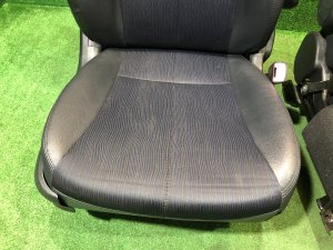 Seat set передние SUBARU EXIGA OEM 64010YC300AS, 64010YC210AS YA5 GRB GVB 2009 Black D4S