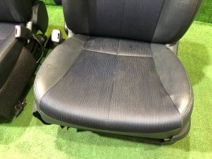 Seat set передние SUBARU EXIGA OEM 64010YC300AS, 64010YC210AS YA5 GRB GVB 2009 Black D4S