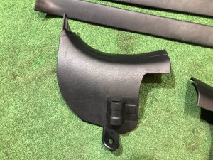 Sill trims SUBARU EXIGA OEM 94060FG040JC, 94060FG050JC, 94061YC000JC, 94061YC010JC, 94060SC000JC YA5 2009 Black D4S
