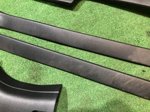 Sill trims SUBARU EXIGA OEM 94060FG040JC, 94060FG050JC, 94061YC000JC, 94061YC010JC, 94060SC000JC YA5 2009 Black D4S