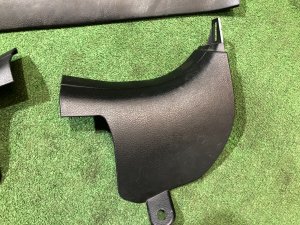 Sill trims SUBARU EXIGA OEM 94060FG040JC, 94060FG050JC, 94061YC000JC, 94061YC010JC, 94060SC000JC YA5 2009 Black D4S