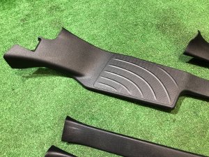 Sill trims SUBARU EXIGA OEM 94060FG040JC, 94060FG050JC, 94061YC000JC, 94061YC010JC, 94060SC000JC YA5 2009 Black D4S