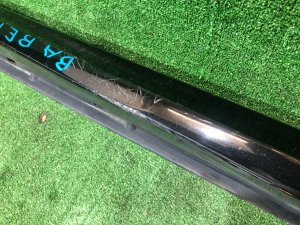 Left sill SUBARU EXIGA OEM 96051YC010V2 YA5 2009 Black D4S