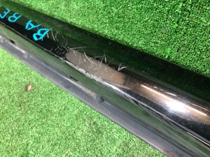 Left sill SUBARU EXIGA OEM 96051YC010V2 YA5 2009 Black D4S