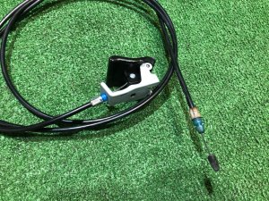 Bonnet release cable SUBARU EXIGA OEM 57330FG080 YA5 2009 Black D4S