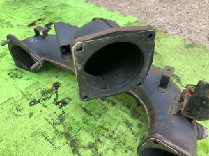 Глушитель штаны ISUZU GIGA OEM 1-22115-240-0, 1-22115-214-0 CXZ82K1D 2007
