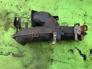 Глушитель штаны ISUZU GIGA OEM 1-22115-240-0, 1-22115-214-0 CXZ82K1D 2007