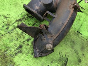 Глушитель штаны ISUZU GIGA OEM 1-22115-240-0, 1-22115-214-0 CXZ82K1D 2007