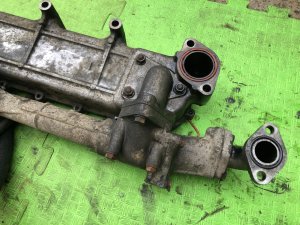 Маслоохладитель корпус масляного фильтра ISUZU GIGA OEM 1-11280-025-0 CXZ82K1D 2007 12PE1