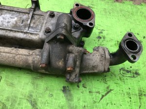 Маслоохладитель корпус масляного фильтра ISUZU GIGA OEM 1-11280-025-0 CXZ82K1D 2007 12PE1