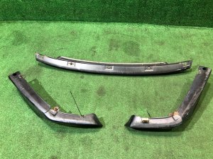 Накладка на бампер обвес клыки SUBARU LEGACY OEM E7718AE210TG BEE 2003 SILVER 01G