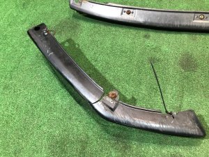 Накладка на бампер обвес клыки SUBARU LEGACY OEM E7718AE210TG BEE 2003 SILVER 01G