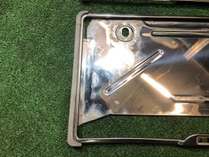 Suportes de matrícula SUBARU LEGACY OEM 12345678 BP5 2004 BLACK 32J