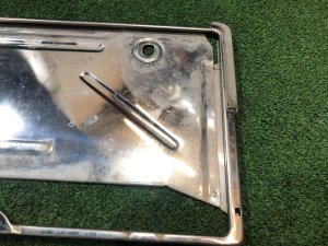 Suportes de matrícula SUBARU LEGACY OEM 12345678 BP5 2004 BLACK 32J