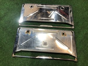 Suportes de matrícula SUBARU LEGACY OEM 12345678 BP5 2004 BLACK 32J