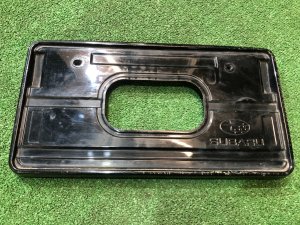 Номерная рамка предняя 1234567 SUBARU LEVORG