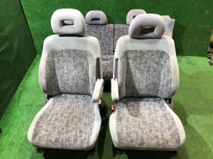 Juego de asientos SUBARU FORESTER OEM 64010FC210NF, 64010FC200NF, 64100FC080 SF5 1997 SILVER 406