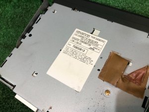 Магнитофон SUBARU FORESTER OEM 12345678 SF5 1997