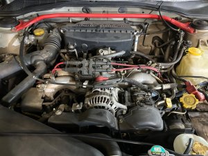 Двигатель 1 модель EJ254DXBKE 10100BD030 SUBARU LANCASTER