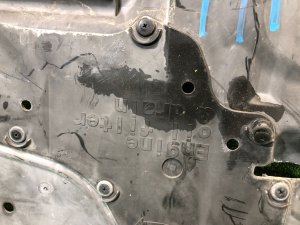 Защита двигателя SUBARU FORESTER OEM 56410SA040 SG5 2004 BLUE 35J