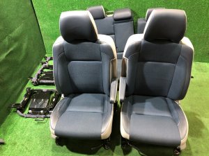 Комплект сидений SUBARU FORESTER OEM 64010SA600ND, 64010SA610ND, 64231SA200ND, 64221SA070ND SG5 2004 BLUE 35J