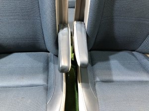 Комплект сидений SUBARU FORESTER OEM 64010SA600ND, 64010SA610ND, 64231SA200ND, 64221SA070ND SG5 2004 BLUE 35J