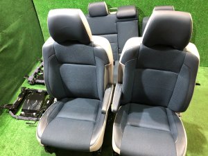 Комплект сидений SUBARU FORESTER OEM 64010SA600ND, 64010SA610ND, 64231SA200ND, 64221SA070ND SG5 2004 BLUE 35J