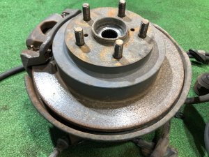 后轮毂 266 мм SUBARU FORESTER OEM 28052AA031, 28016AA020 SG5 2004 EJ205 AT