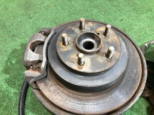 后轮毂 266 мм SUBARU FORESTER OEM 28052AA031, 28016AA020 SG5 2004 EJ205 AT