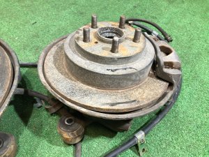 后轮毂 266 мм SUBARU FORESTER OEM 28052AA031, 28016AA020 SG5 2004 EJ205 AT