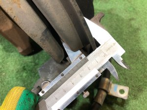 后轮毂 266 мм SUBARU FORESTER OEM 28052AA031, 28016AA020 SG5 2004 EJ205 AT