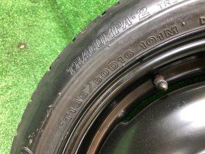 Запасное колесо T135/80D16 SUBARU LANCASTER OEM 28111AC231, 28121PA042 BH9 1999