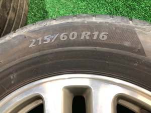 Колеса Шины Bridgestone Playz 215/60 R16 SUBARU LANCASTER OEM 28111AE030 BH9 1999