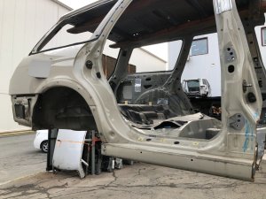Крыло заднее правое SUBARU LANCASTER OEM 51410AE160 BHE BH9 1999 BEIGE 8L5