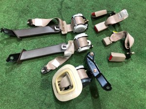 Ремни безопасности задние SUBARU LANCASTER OEM 64660AE000GE, 64660AE010GE BH9 1999 BEIGE 8L5