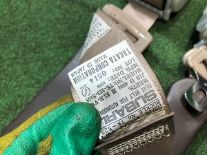 Ремни безопасности задние SUBARU LANCASTER OEM 64660AE000GE, 64660AE010GE BH9 1999 BEIGE 8L5